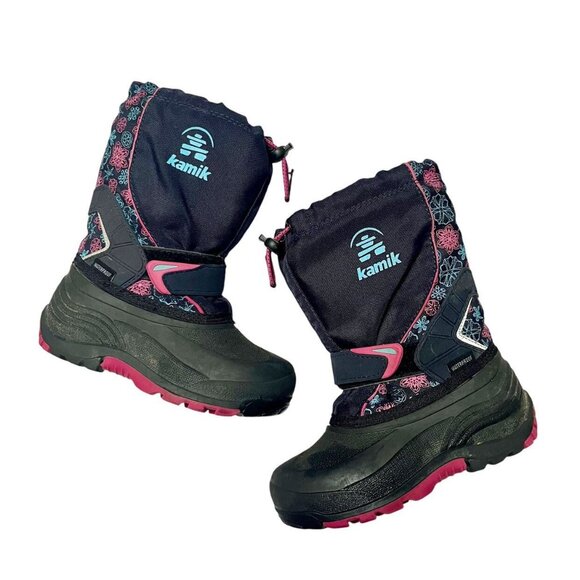 Kamik Pull On Winter Snow Boots Size 12 - Picture 1 of 15